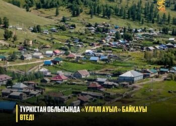ТҮРКІСТАН ОБЛЫСЫНДА «ҮЛГІЛІ АУЫЛ» БАЙҚАУЫ ӨТЕДІ