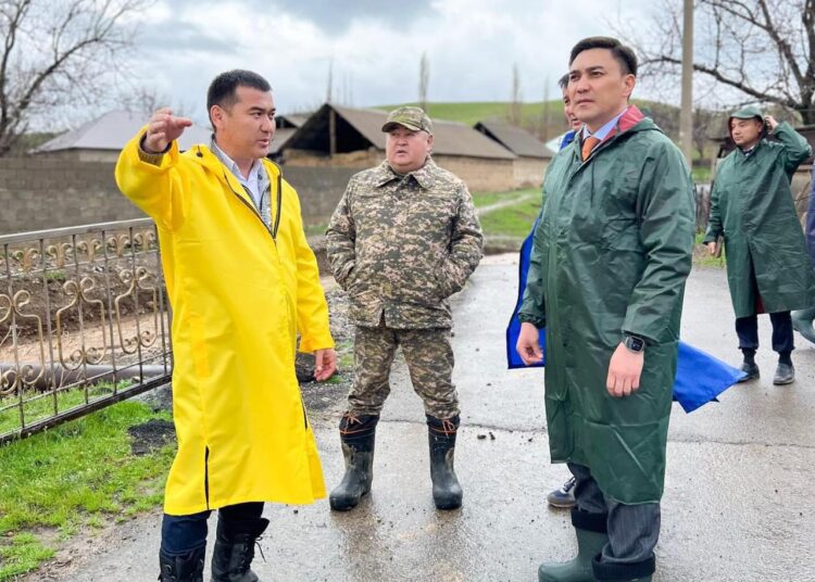 Абдулабад, Елтай елді мекендеріндегі бірнеше көшені су басты