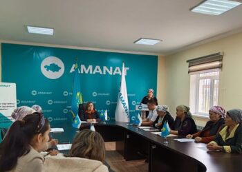 МАҚТААРАЛ: АУДАНДЫҚ АНАЛАР КЕҢЕСІ ҰЛТТЫҚ ҚҰРЫЛТАЙДЫҢ МІНДЕТТЕРІН ІСКЕ АСЫРУ БАРЫСЫ ТАЛҚЫЛАНДЫ