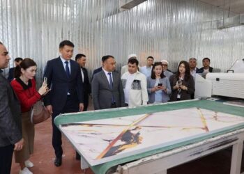 БАҚ ӨКІЛДЕРІ САУРАН АУДАНЫНДАҒЫ ЖИҺАЗ ШЫҒАРАТЫН 25-ШІ КӘСІПОРЫННЫҢ ЖҰМЫСЫМЕН ТАНЫСТЫ