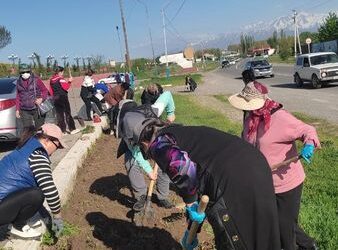 АССАМБЛЕЯЛЫҚТАРДА ТАЗАЛАУ ЖҰМЫСТАРЫНА ӨЗ ҮЛЕСТЕРІН ҚОСУДА