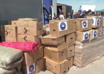 БӘЙДІБЕКТЕН ГУМАНИТАРЛЫҚ КӨМЕК ЖӨНЕЛТІЛДІ!