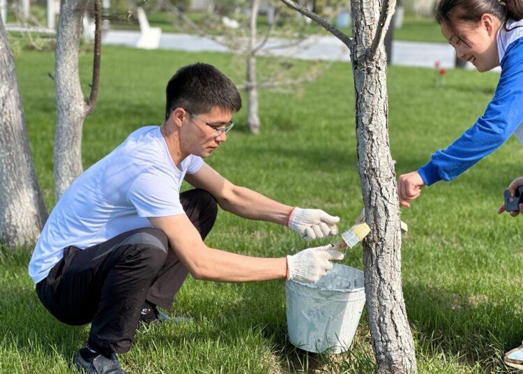 РЕСПУБЛИКАЛЫҚ АКЦИЯҒА ТҮРКІСТАН ОБЛЫСЫНЫҢ ЖАСТАРЫ АТСАЛЫСТЫ
