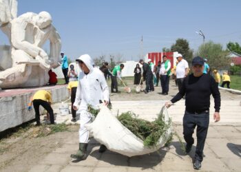 «КИЕЛІ МЕКЕН»: МАҚТААРАЛДА ҰЛЫ ОТАН СОҒЫСЫ АРДАГЕРЛЕРІНЕ АРНАЛҒАН МЕМОРИАЛДЫҚ КЕШЕНДЕ СЕНБІЛІК ӨТТІ