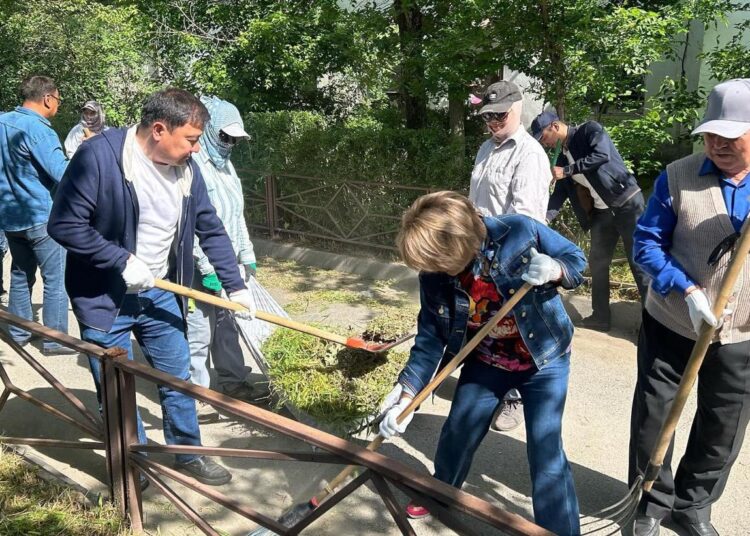 ТАЗАЛЫҚ АУЛАДАН БАСТАЛАДЫ