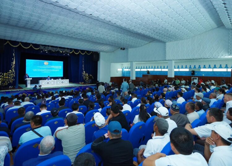 ТҮРКІСТАН: КЕЛЕС АУДАНЫН ДАМЫТУ ЖОЛДАРЫ ТАЛҚЫЛАНДЫ