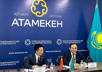 ТҮРКІСТАНДЫҚ КӘСІПКЕРЛЕР ҚЫТАЙЛЫҚ ИНВЕСТОРЛАРМЕН БІРЛЕСКЕН ЖОБАЛАРДЫ ҚОЛҒА АЛАДЫ