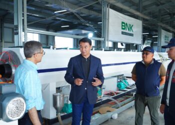 ТҮРКІСТАНДАҒЫ ӨНДІРІСТІК ПАРККЕ 100 МЛРД.ТЕҢГЕГЕ ЖЕКЕ ИНВЕСТИЦИЯ ТАРТЫЛАДЫ