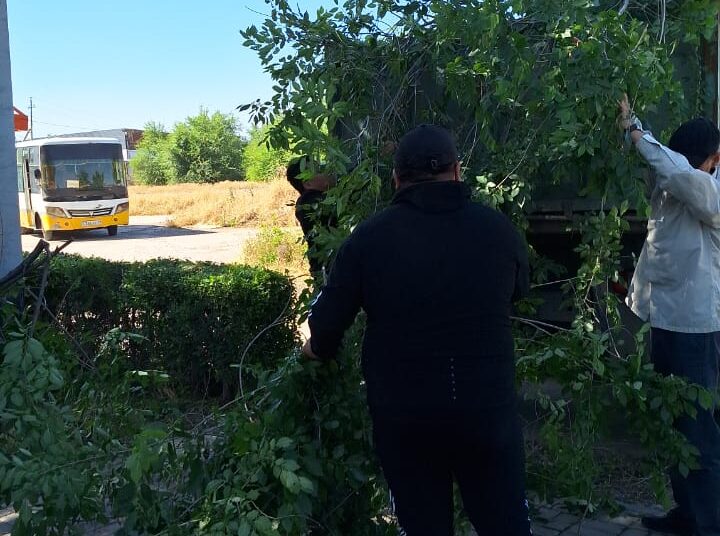 «ТАЗА ҚАЗАҚСТАН»: АБАЙ АУДАНЫНДА ТАЗАЛЫҚ ЖҰМЫСТАРЫ ӨТКІЗІЛДІ