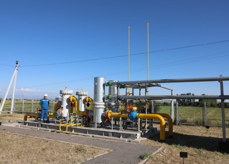 ТҮРКІСТАН: САРЫАҒАШТА ЖАҢА АВТОМАТТАНДЫРЫЛҒАН ГАЗ ТАРАТУ СТАНЦИЯСЫ ІСКЕ ҚОСЫЛДЫ