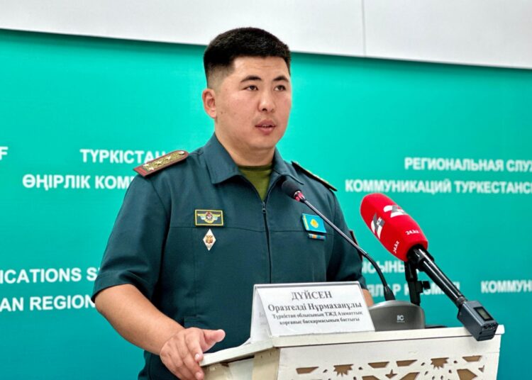 ТҮРКІСТАН: МАМАНДАР СУ АЙДЫНДАРЫНДА ҚАУІПСІЗДІК ЕРЕЖЕЛЕРІН САҚТАУҒА ШАҚЫРАДЫ