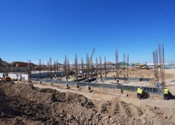 ТҮРКІСТАН: САЙРАМ АУДАНЫНДА «ЖАЙЛЫ МЕКТЕП» ЖОБАСЫМЕН 600 ОРЫНДЫҚ МЕКТЕПТІҢ ҚҰРЫЛЫСЫ ЖҮРІП ЖАТЫР