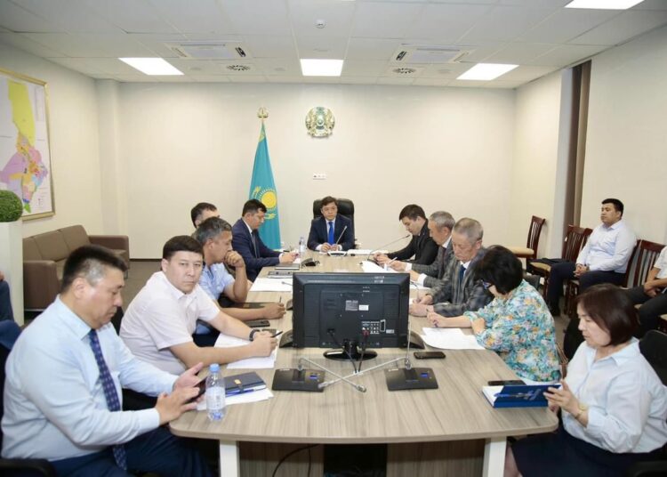 ТҮРКІСТАН: ШТАБ ОТЫРЫСЫНДА ӨЗЕКТІ МӘСЕЛЕЛЕР ҚАРАЛДЫ