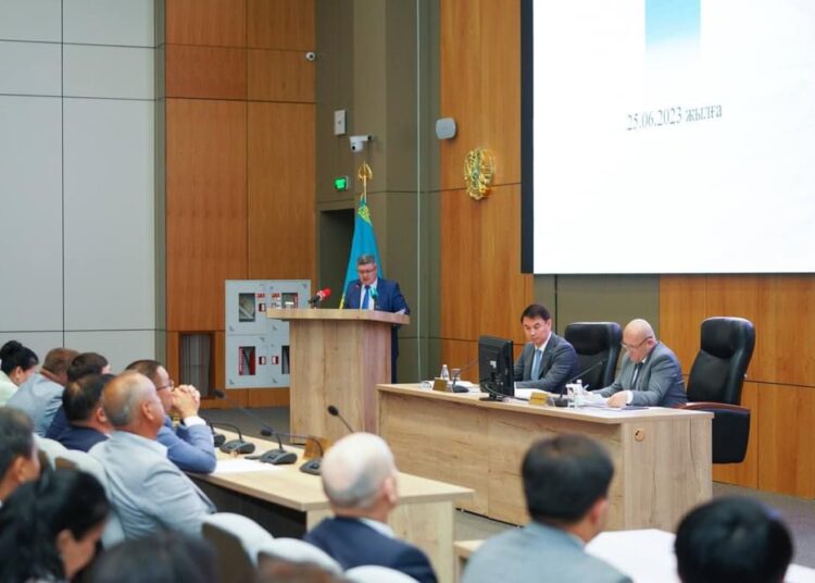 Түркістан облыстық мәслихатының кезекті оныншы сессиясы