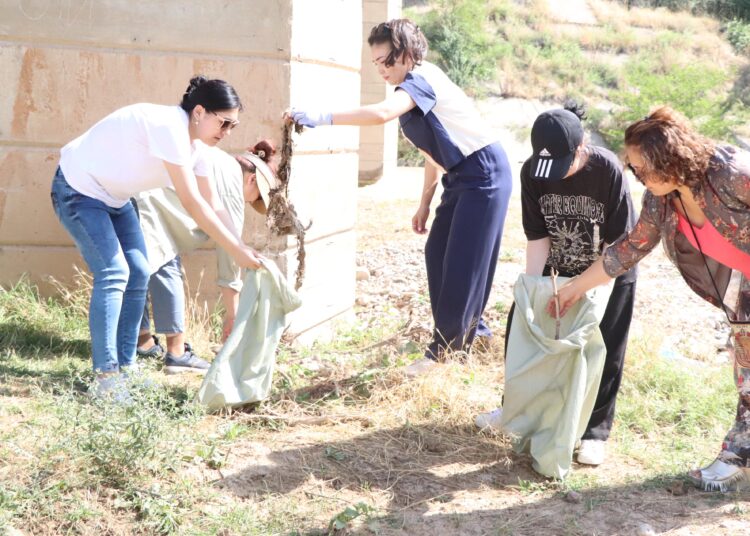 «ТАЗА БЕЙСЕНБІ» АКЦИЯСЫ БАДАМ ӨЗЕНІНІҢ ЖАҒАЛАУЫНДА ӨТТІ