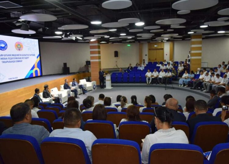 ТҮРКІСТАНДА ЭТНОСАРАЛЫҚ ҚАРЫМ-ҚАТЫНАС МӘДЕНИЕТІН НЫҒАЙТУ МАҚСАТЫНДА СЕМИНАР ӨТТІ
