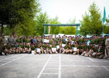 БҮГІНГІ ЖАС САРБАЗ — ЕРТЕҢГІ ОТАН ҚОРҒАУШЫ