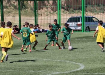 ФУТБОЛ АЛАҢЫ АШЫЛЫП, АЛҒАШҚЫ ТУРНИР ӨТТІ