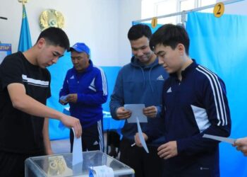 АРЫС» ФУТБОЛ КЛУБЫ РЕСПУБЛИКАЛЫҚ РЕФЕРЕНДУМДА ӨЗ ТАҢДАУЫН ЖАСАДЫ