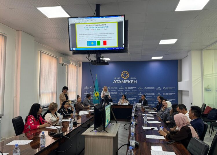 Миландық маман шымкенттік өнімге қызығушылық танытты