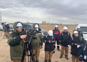 БАҚ өкілдері «Заречное» кенішіне барды