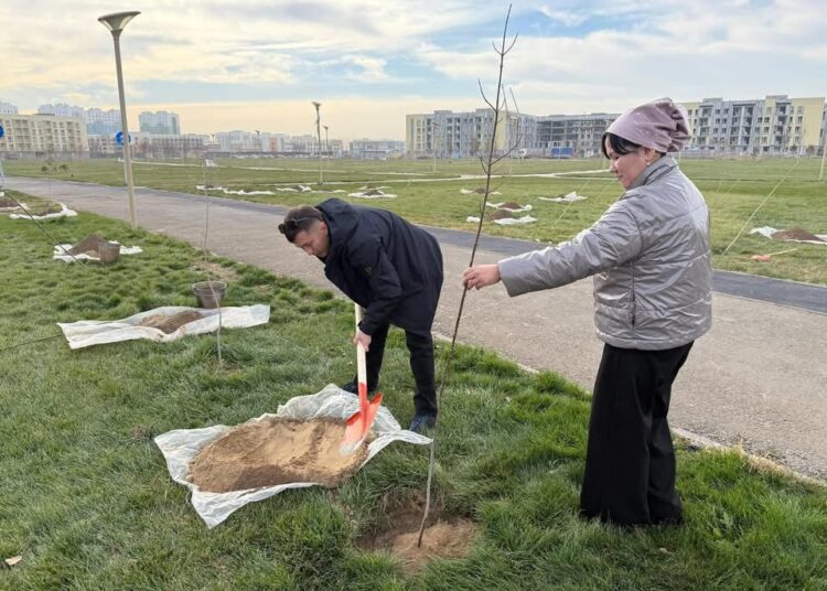 ТҮРКІСТАНДА «ОҢТҮСТІК ҚАЗАҚСТАН» ГАЗЕТІНІҢ АЛЛЕЯСЫ АШЫЛДЫ
