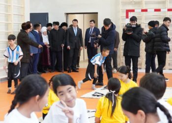 ТҮРКІСТАНДА «ЖАЙЛЫ МЕКТЕП» ЖОБАСЫ АЯСЫНДА 2 МЫҢ ОРЫНДЫҚ ТАҒЫ БІР МЕКТЕП АШЫЛДЫ