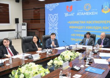 Бизнес-омбудсмен Шымкентте үш өңірдің бизнес-қауымдастығымен кездесті