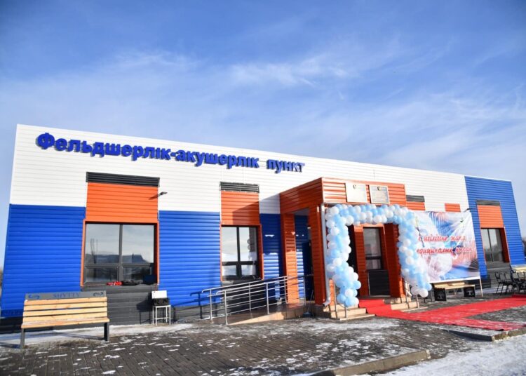 ЖОЛДАУ: САУРАНДА АУЫЛ ТҰРҒЫНДАРЫНА АРНАЛҒАН ҚОС МЕДИЦИНАЛЫҚ НЫСАН АШЫЛДЫ