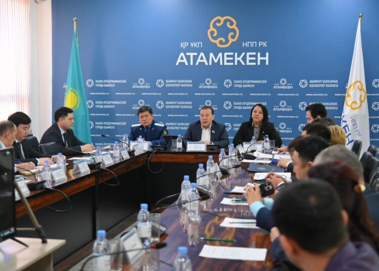 Мәжіліс депутаты шымкенттік кәсіпкерлермен кездесті