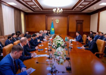 ҚАЛА ӘКІМІ ФРАНЦУЗ КӘСІПКЕРЛЕРІМЕН КЕЗДЕСТІ