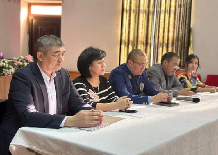 “ЗАҢ МЕН ТӘРТІП: ЖАСТАРМЕН АШЫҚ ДИАЛОГ”