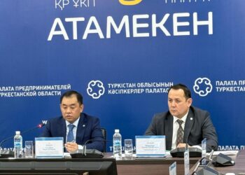 Бизнес қауымдастығымен Кәсіпкерлер палатасының алаңында кездесу өткізді