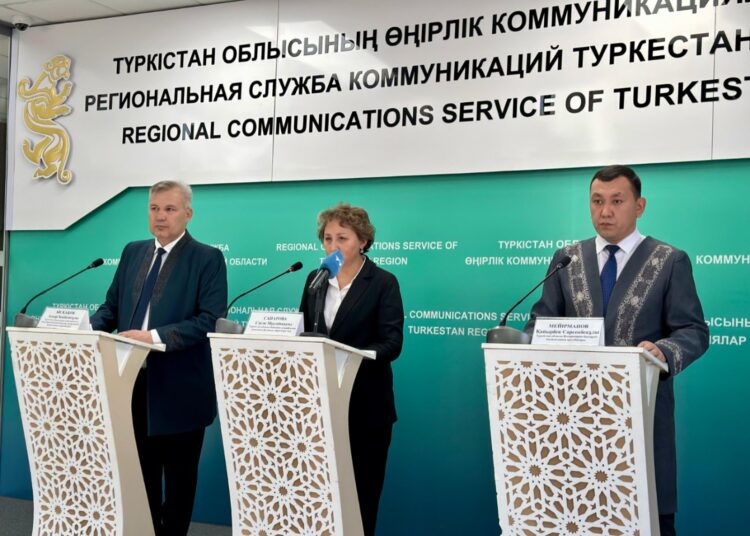 ТҮРКІСТАН ОБЛЫСЫНДА КОНГО-ҚЫРЫМ ГЕМОРОЛОГИЯЛЫҚ ҚЫЗБАСЫНА ҚАРСЫ ЗАЛАЛСЫЗДАНДЫРУ ЖҰМЫСТАРЫ ЖҮРГІЗІЛЕДІ