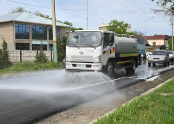 ТҮРКІСТАН: ЖЕТІСАЙДА ЖАЛПЫҚАЛАЛЫҚ ТАЗАЛЫҚ ШАРАСЫ ӨТТІ