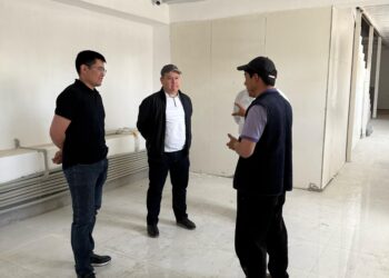 Түркістан облысы кәсіпкерлер палатасының өкілдері Кентау кәсіпорындарын аралады