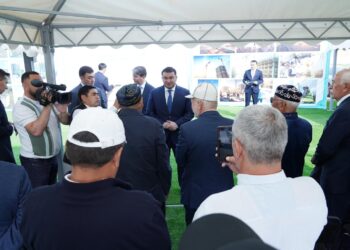 ТҮРКІСТАН: САЙРАМ АУДАНЫНДА ЖАҢА ШАҒЫНАУДАНЫНЫҢ ҚҰРЫЛЫСЫ БАСТАЛДЫ