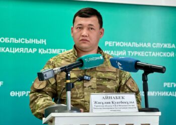 ТҮРКІСТАН ОБЛЫСЫНДА ЖАЗ МЕЗГІЛІНДЕ ӨРТТІҢ АЛДЫН АЛУ ЖҰМЫСТАРЫ ЖҮРІП ЖАТЫР