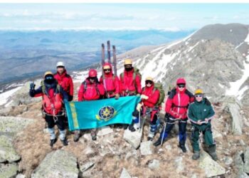 ТЖМ құтқарушылары биіктігі 2630 метр тауға шықты