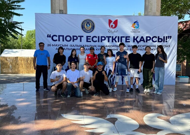 «СПОРТ ЕСІРТКІГЕ ҚАРСЫ» ҰРАНЫМЕН БҰҚАРАЛЫҚ ЖҮГІРУ ӨТТІ