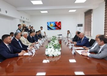 ТҮРКІСТАН: САУРАНҒА ТҮРКІ ӘЛЕМІ МУНИЦИПАЛИТЕТТЕР ОДАҒЫНЫҢ ДЕЛЕГАЦИЯСЫ КЕЛДІ