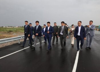 ТҮРКІСТАН: САУРАНДА КӨПІР ПАЙДАЛАНУҒА БЕРІЛДІ