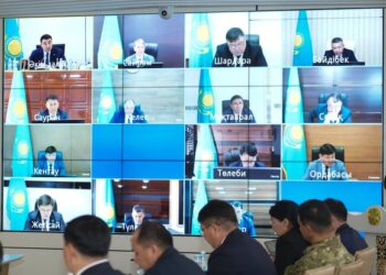 ТҮРКІСТАН ОБЛЫСЫНДА 1 МЫҢ ШАҚЫРЫМНАН АСТАМ ЖОЛ МЕН КӨШЕДЕ ҚҰРЫЛЫС-ЖӨНДЕУ ЖҰМЫСТАРЫ ЖҮРІП ЖАТЫР