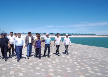 ТҮРКІСТАНДА ХАЛЫҚАРАЛЫҚ ТАЛАПҚА САЙ ІРІ СПОРТ КЕШЕНДЕРІ САЛЫНЫП ЖАТЫР