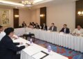 НҰРАЛХАН КӨШЕРОВ БАСТАҒАН ТҮРКІСТАН ОБЛЫСЫНЫҢ ДЕЛЕГАЦИЯСЫ ҚЫТАЙҒА ЖҰМЫС САПАРЫМЕН БАРДЫ