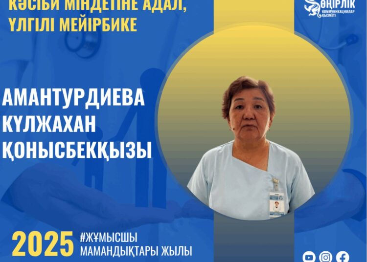 КӘСІБИ МІНДЕТІНЕ АДАЛ, ҮЛГІЛІ МЕЙІРБИКЕ