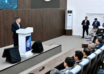 Олжас Бектенов Президент тапсырмасы бойынша өтіп жатқан «Заң және тәртіп» апталығы аясында ІІМ Басқару академиясының ашылуына қатысты