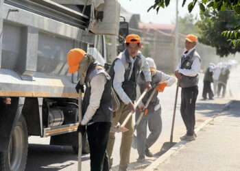 Абай ауданындағы «Таза Қазақстан» акциясының нәтижелері