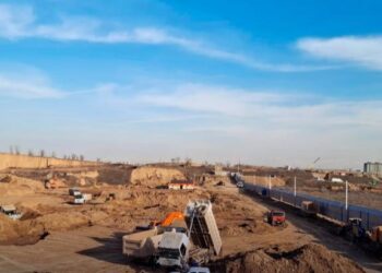 ШЫМКЕНТТЕ 150 ОРЫНДЫҚ ОҢАЛТУ ОРТАЛЫҒЫНЫҢ ҚҰРЫЛЫСЫ ЖҮРГІЗІЛУДЕ