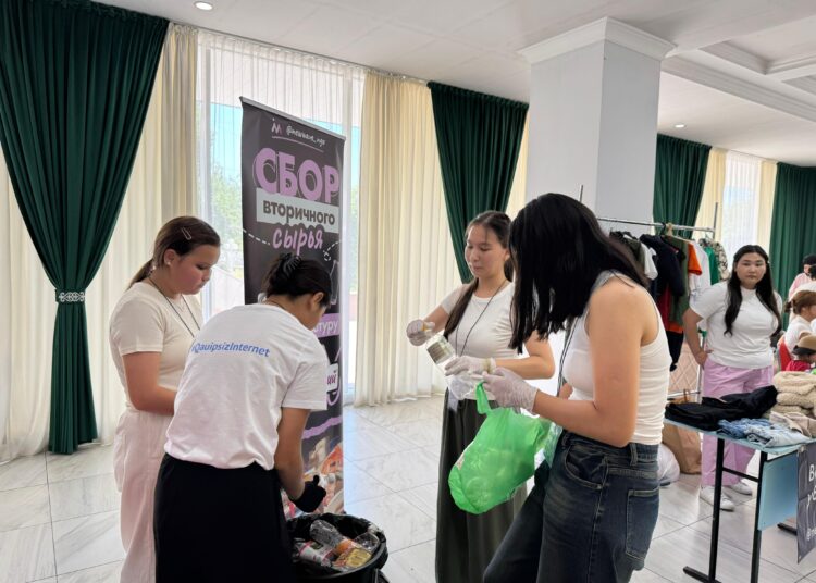 ШЫМКЕНТТЕ «ЭКОКҮН» ЖӘНЕ «ДАРМАРКА» ЭКОЛОГИЯЛЫҚ ЖӘРМЕҢКЕСІ ӨТТІ